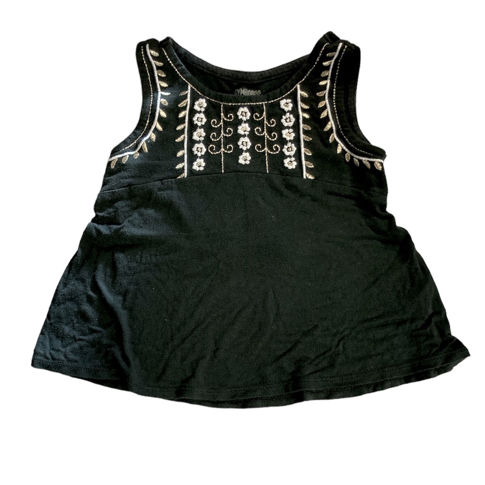 Gymboree 2T embroidered swing top